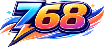 Logo thương hiệu 768 – trang giải trí casino và thể thao